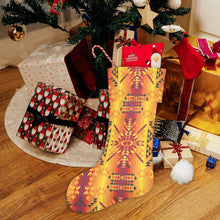 Load image into Gallery viewer, Desert Geo Yellow Red Christmas Stocking
