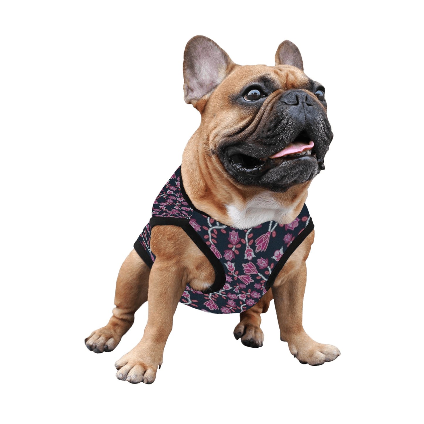 Beaded Pink Pet Tank Top