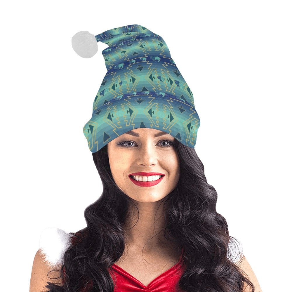 Buffalo Run Santa Hat