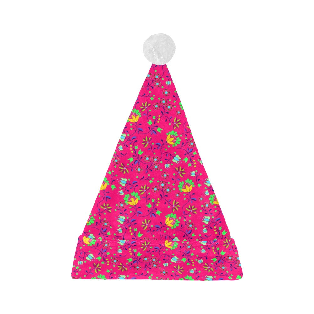 Fleur Indigine Rouge Santa Hat