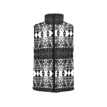 Load image into Gallery viewer, Writing on Stone Black and White Men&#39;s Padded Vest Jacket
