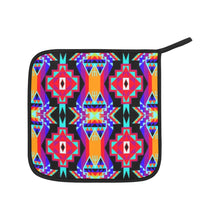 Load image into Gallery viewer, Fancy Bustle Oven Mitt &amp; Pot Holder
