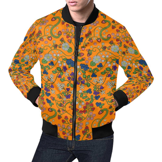 Grandmother Stories Carrot Bomber Jacket for Men