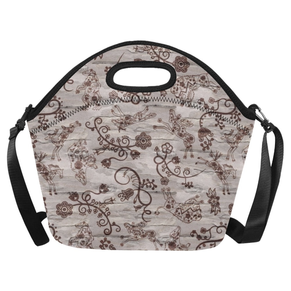 Forest Medley Neoprene Lunch Bag/Large