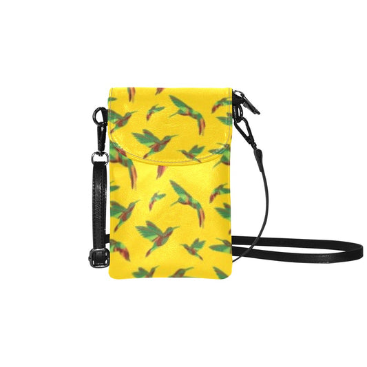 Red Swift Yellow Small Cell Phone Purse