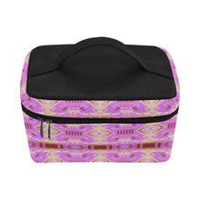 Load image into Gallery viewer, Gathering Earth Lilac Cosmetic Bag/Large
