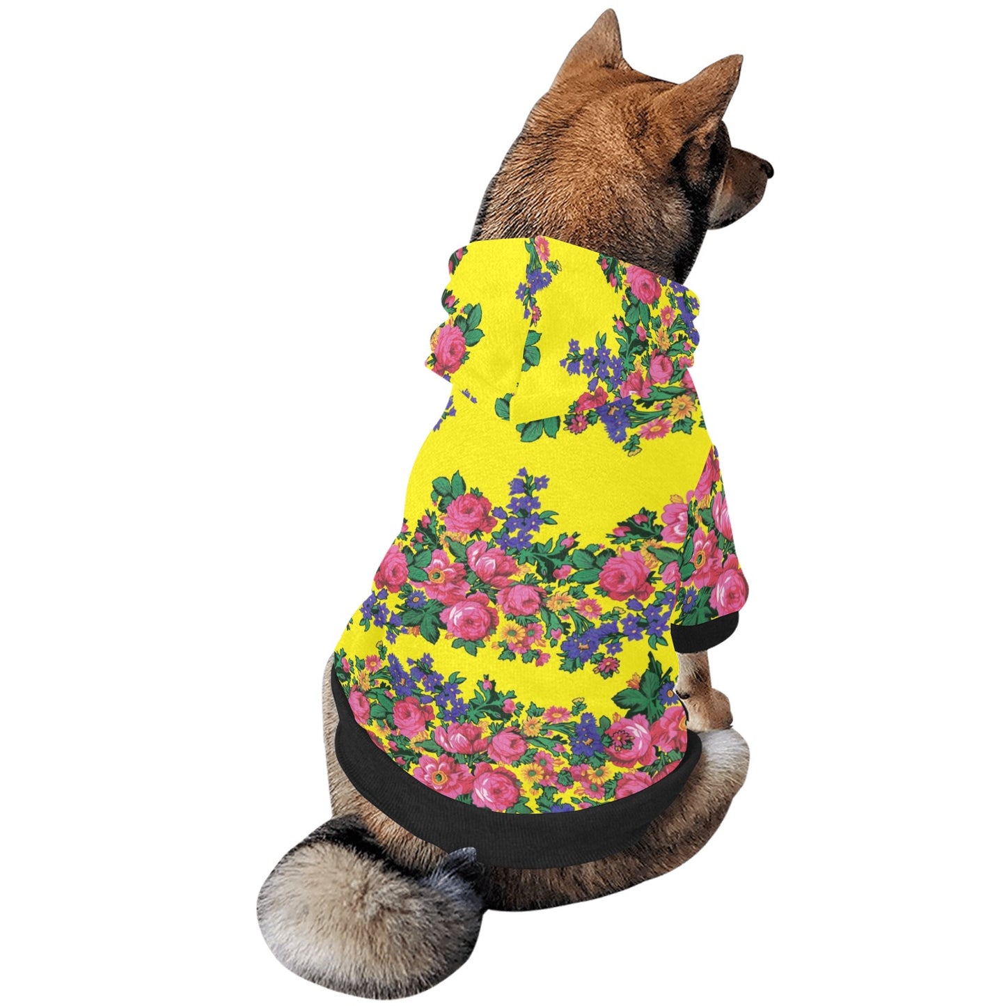 Kokum's Revenge Yellow Pet Dog Hoodie