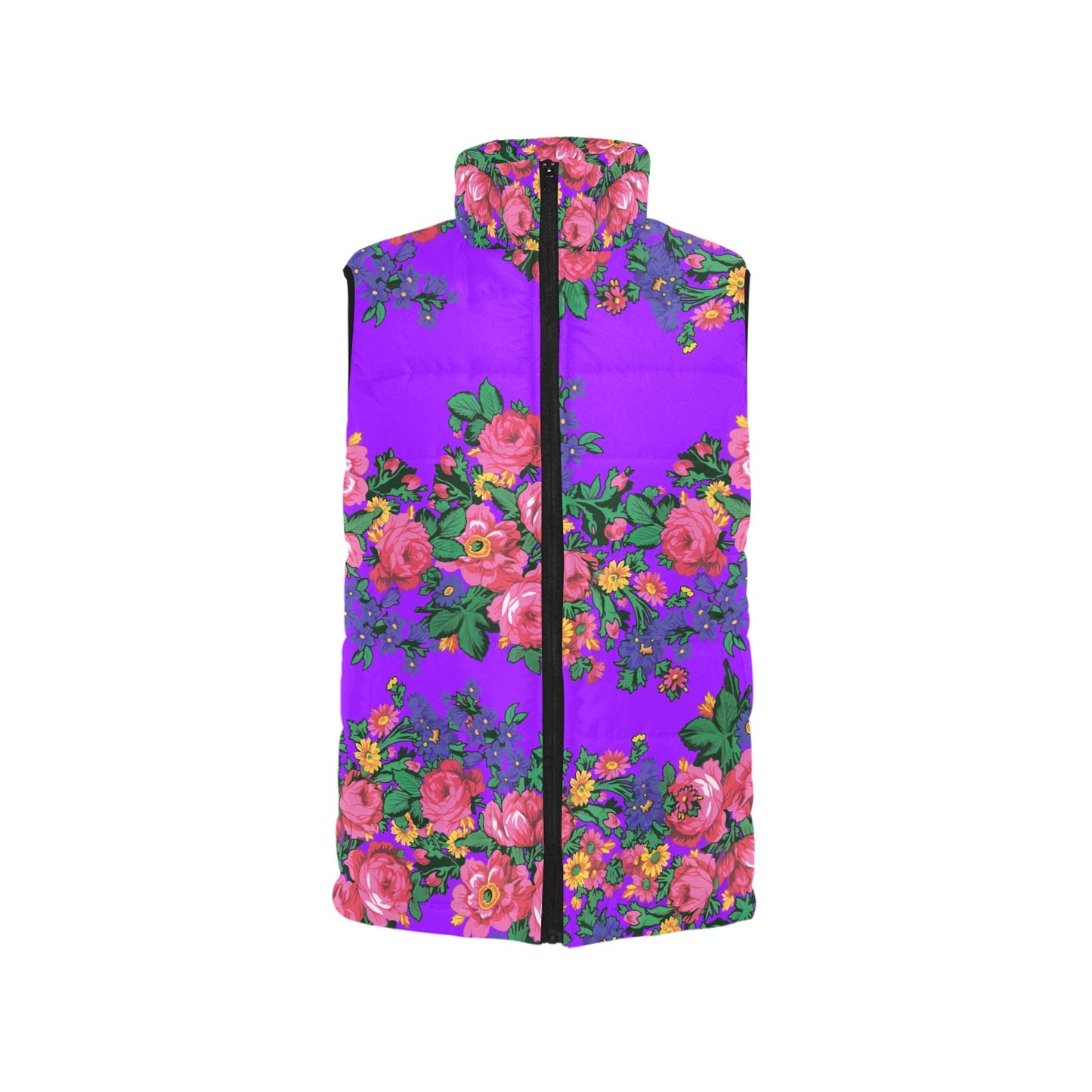 Kokum's Revenge Lilac Women's Padded Vest Jacket