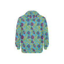 Load image into Gallery viewer, Beaded Nouveau Lime Men&#39;s Long Sleeve Fleece Hoodie
