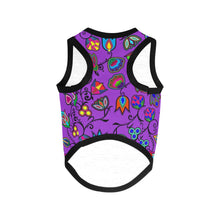 Load image into Gallery viewer, Indigenous Paisley Dark Orchid Pet Tank Top
