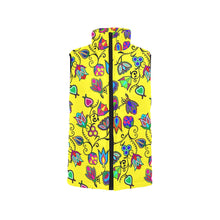 Load image into Gallery viewer, Indigenous Paisley Yellow Men&#39;s Padded Vest Jacket
