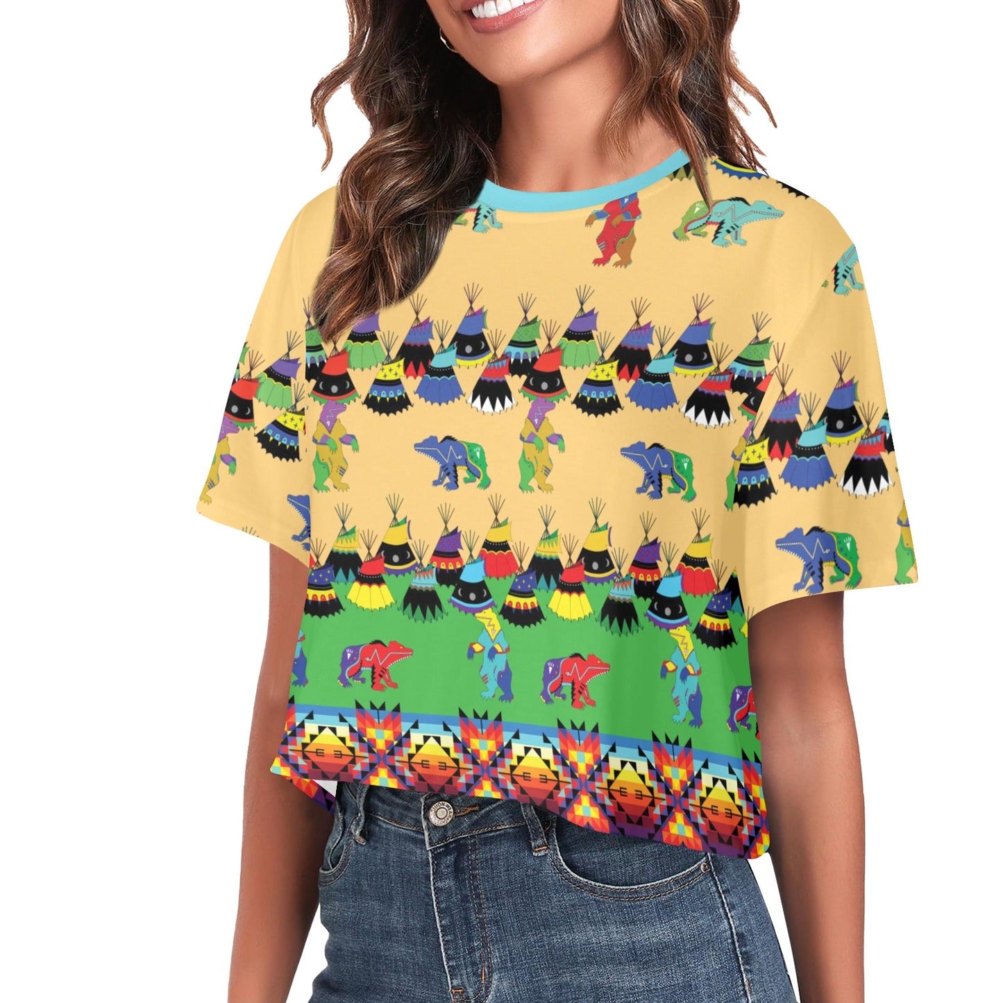 Bear Medicine Crop Top