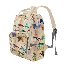 Load image into Gallery viewer, Plains Harmony Multi-Function Diaper Backpack/Diaper Bag
