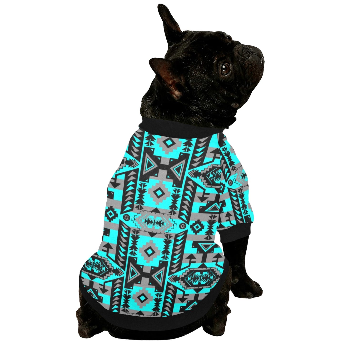 Chiefs Mountain Sky Pet Dog Round Neck Shirt