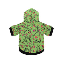 Load image into Gallery viewer, LightGreen Yellow Star Pet Dog Hoodie
