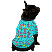 Load image into Gallery viewer, Indigenous Paisley Sky Pet Dog Round Neck Shirt
