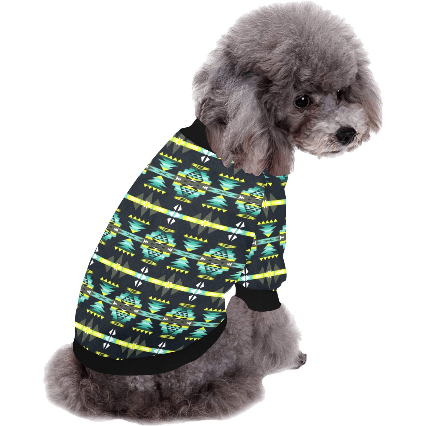 River Trail Pet Dog Round Neck Shirt