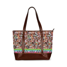 Load image into Gallery viewer, Culture in Nature Orange Tote Handbag
