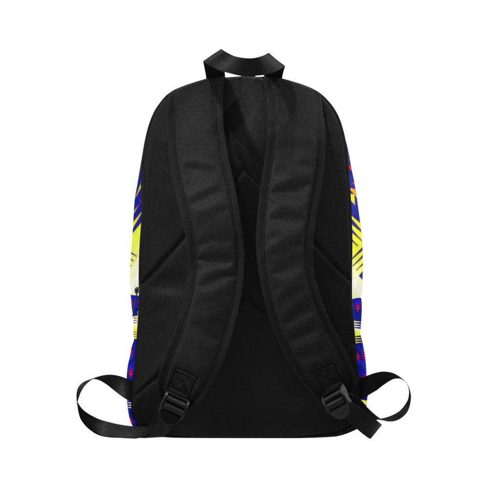 Southwest Rainbow Sage Fabric Backpack for Adult