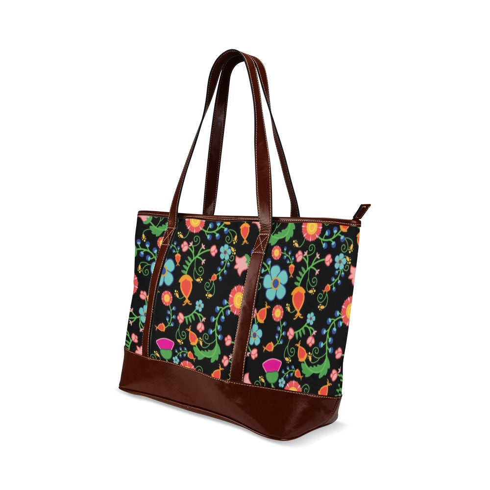 Bee Spring Night Tote Handbag