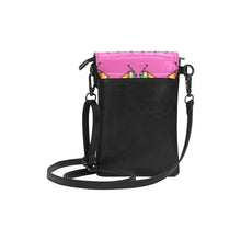 Load image into Gallery viewer, Sacred Trust Pink Small Cell Phone Purse
