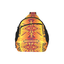 Load image into Gallery viewer, Desert Geo Yellow Red Chest Bag
