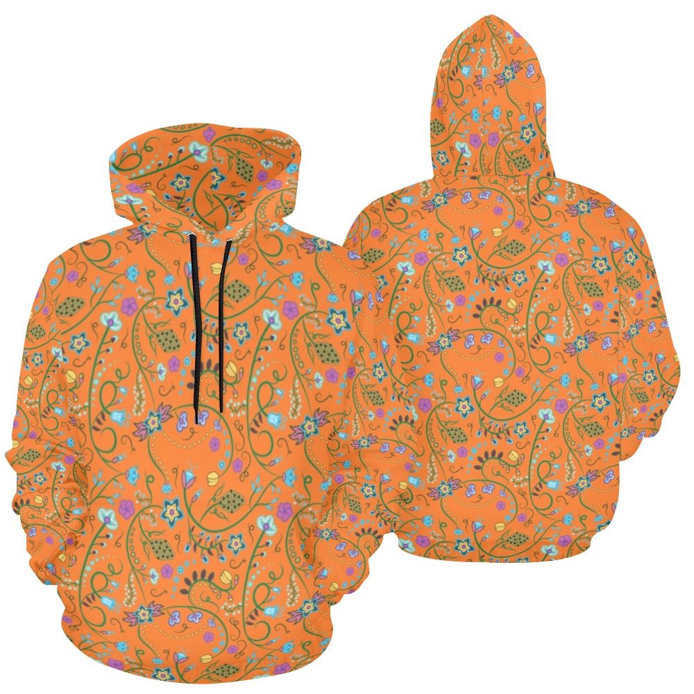 Fresh Fleur Carrot Hoodie for Women