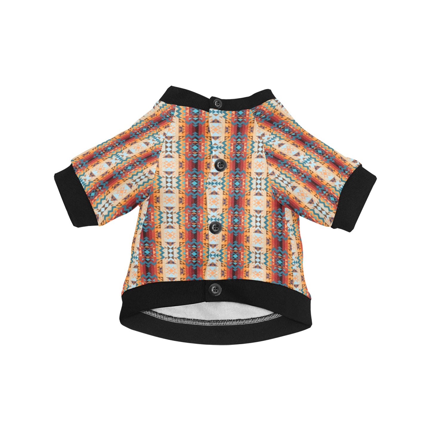 Dark Sandway Pet Dog Round Neck Shirt