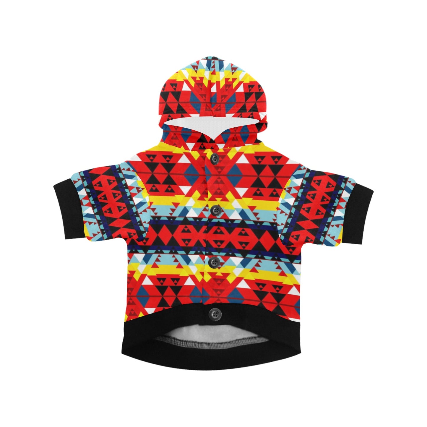 Writing on Stone Enemy Retreat Pet Dog Hoodie