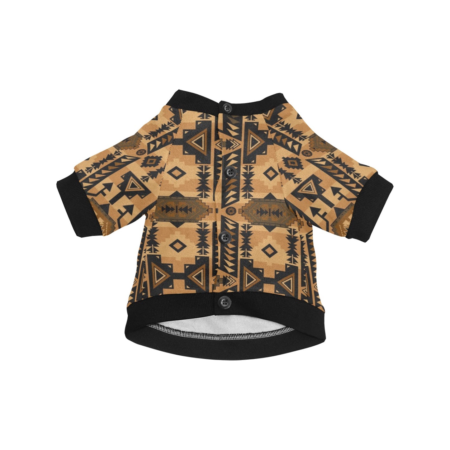 Chiefs Mountain Tan Pet Dog Round Neck Shirt