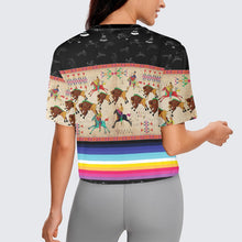 Load image into Gallery viewer, Ledger Hunt Midnight Crop Top
