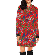 Load image into Gallery viewer, Takwakin Harvest Fire Hoodie Dress
