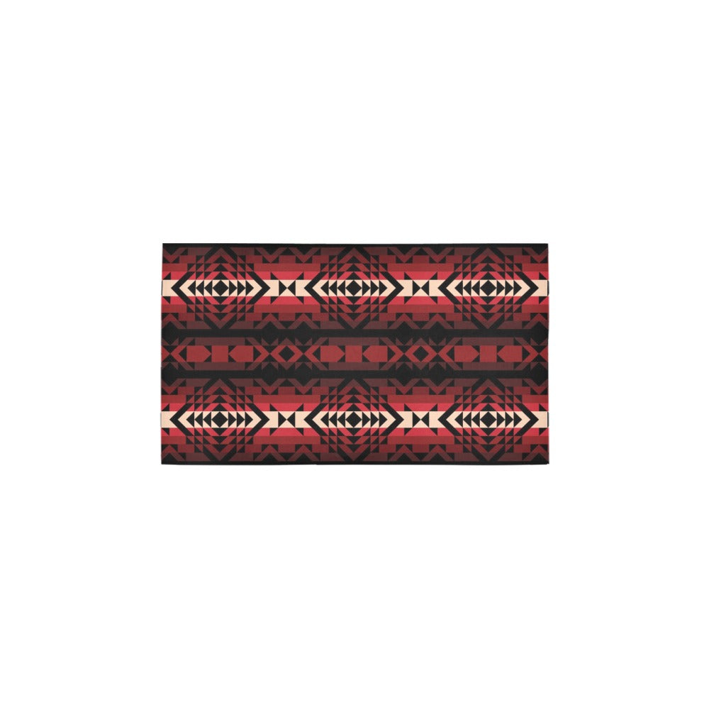 Black Rose Bath Rug 16''x 28''