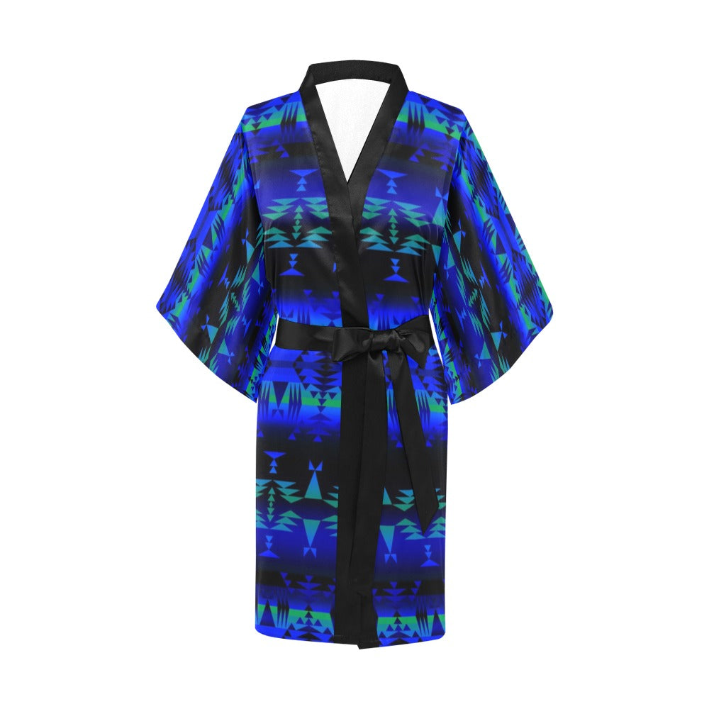 Between the Blue Ridge Mountains Kimono Robe
