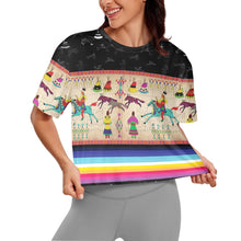 Load image into Gallery viewer, Ledger Village Midnight Crop Top
