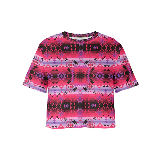 Red Star Crop Top
