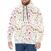 Load image into Gallery viewer, Nipin Blossom Men&#39;s Long Sleeve Fleece Hoodie
