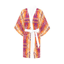 Load image into Gallery viewer, Desert Geo Kimono Robe
