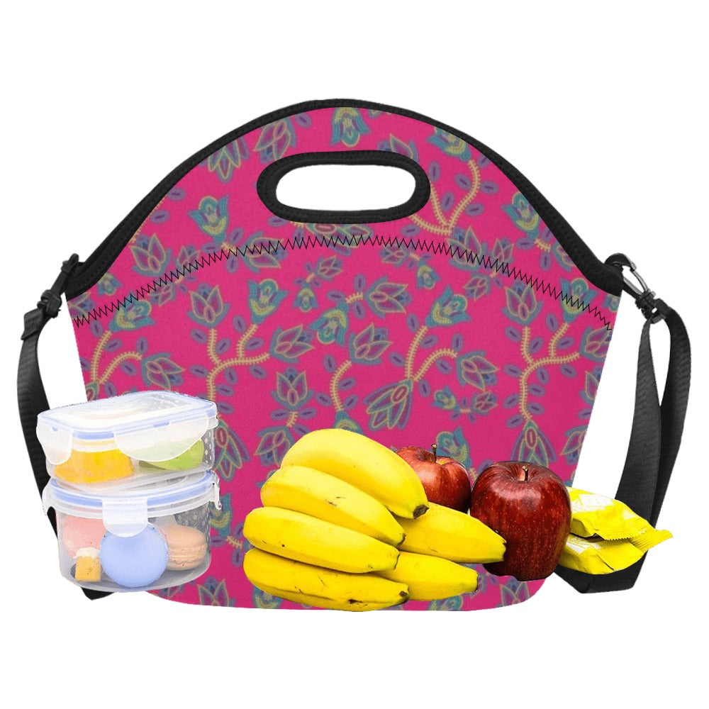 Beaded Lemonade Neoprene Lunch Bag