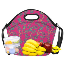 Load image into Gallery viewer, Beaded Lemonade Neoprene Lunch Bag
