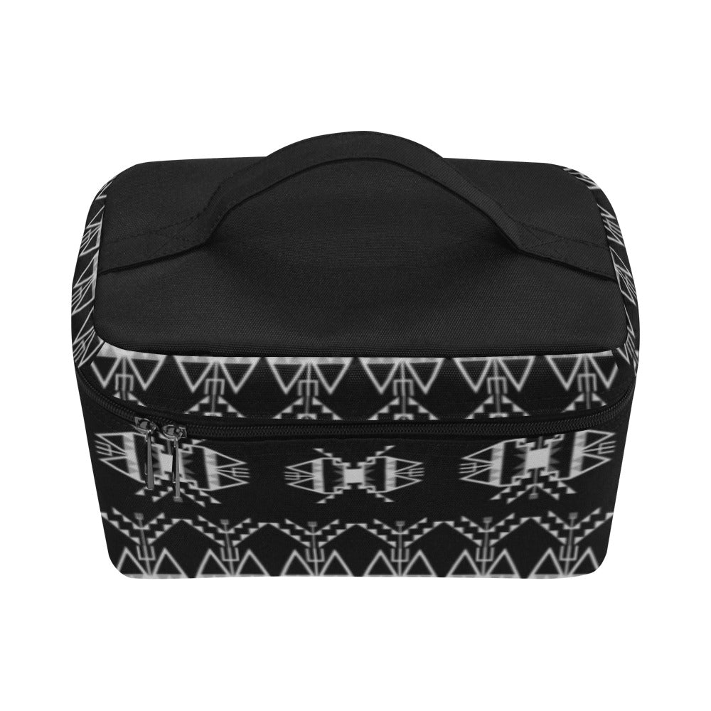 Sacred Trust Black Cosmetic Bag