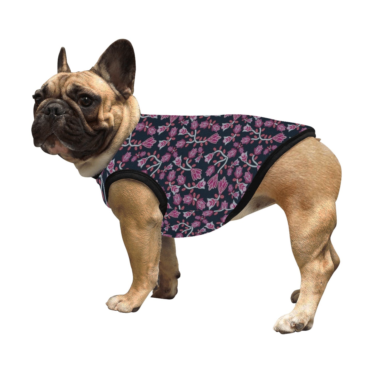Beaded Pink Pet Tank Top