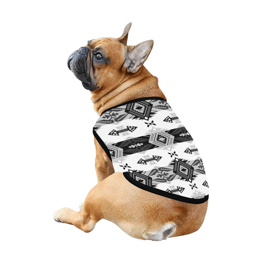 Sovereign Nation Black and White Pet Tank Top