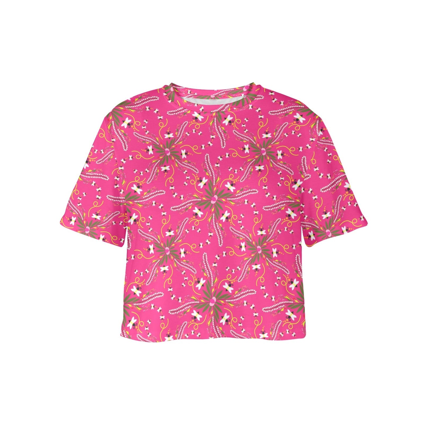 Willow Bee Bubblegum Crop Top