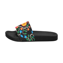 Load image into Gallery viewer, Floral Beadwork Four Clans Women&#39;s Slide Sandals
