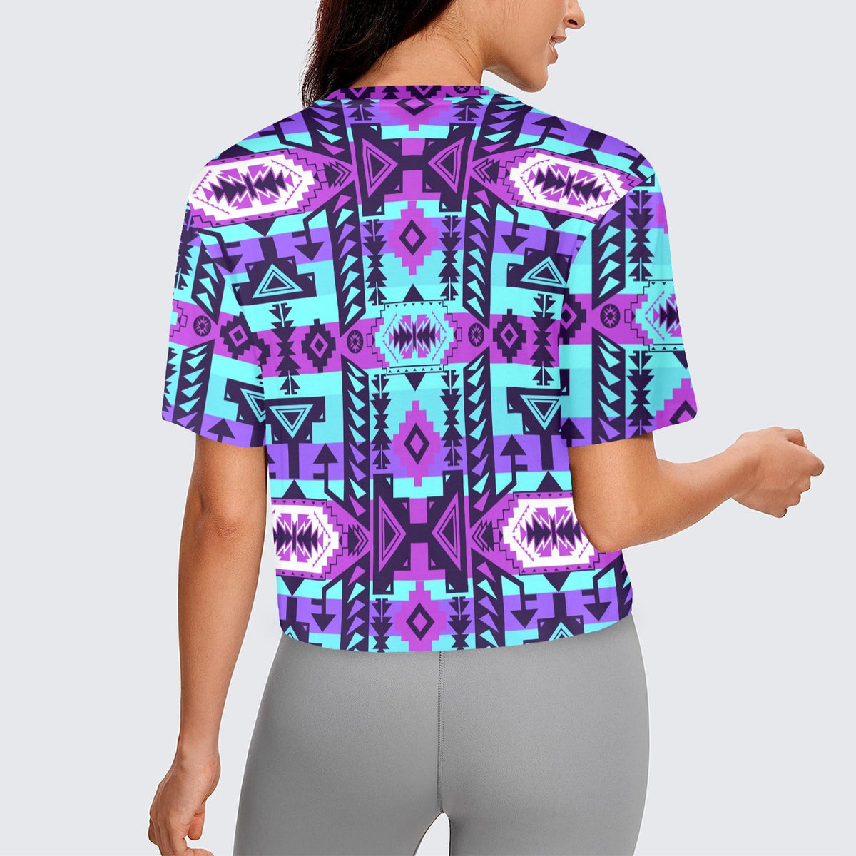 Chiefs Mountain Sky Crop Top