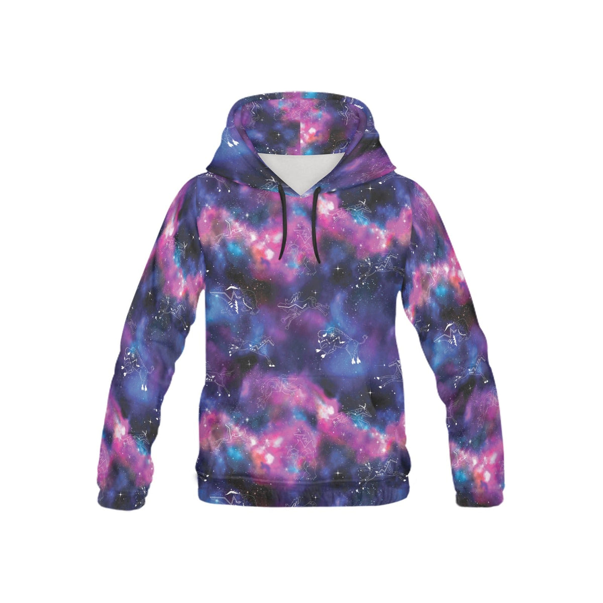 Animal Ancestors 1 Blue and Pink Youth Hoodie