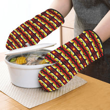 Load image into Gallery viewer, Canyon War Party Oven Mitt &amp; Pot Holder
