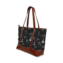 Load image into Gallery viewer, Ledger Dables Black Tote Handbag
