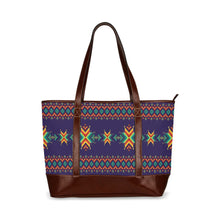 Load image into Gallery viewer, Dreams of Ancestors Indigo Tote Handbag
